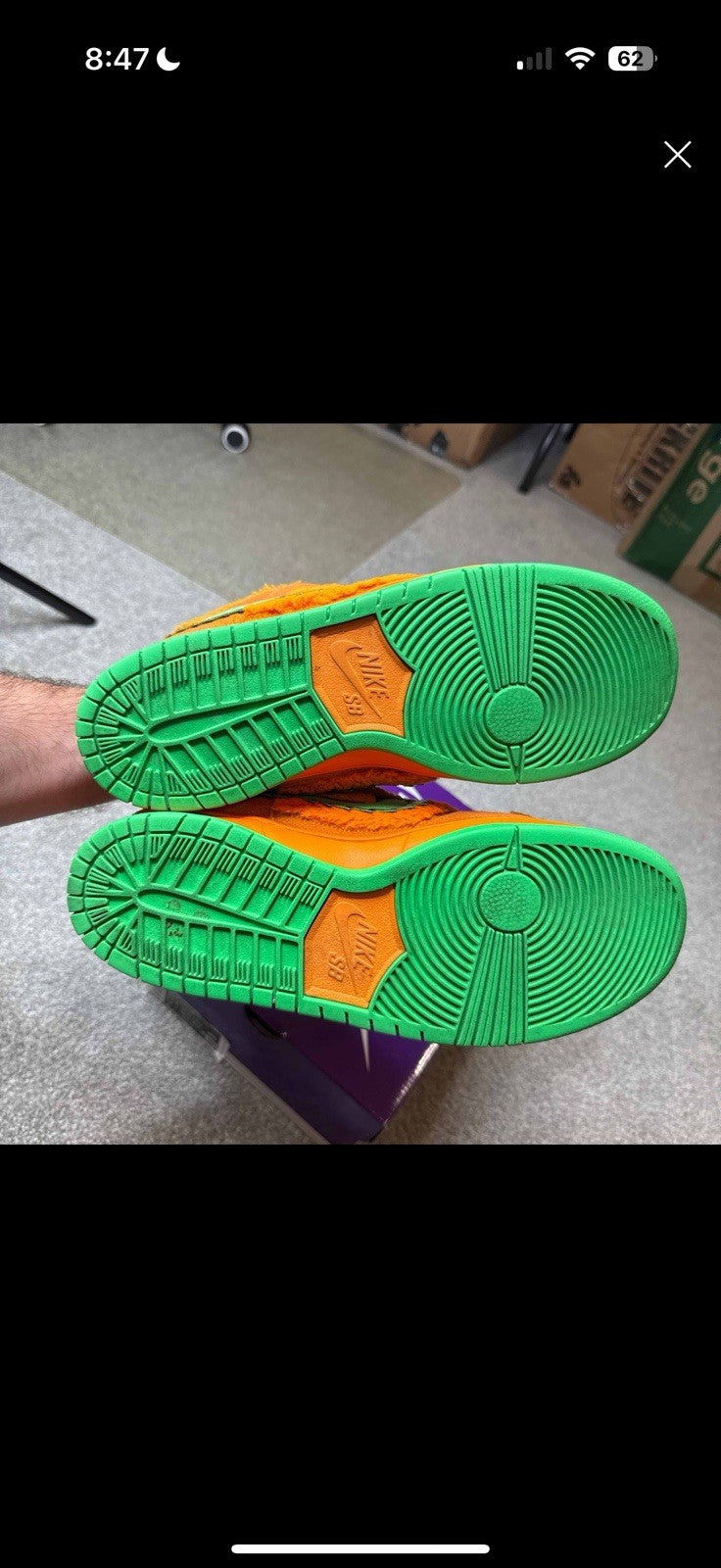 Nike Grateful Dead x Dunk SB Low Orange Bear