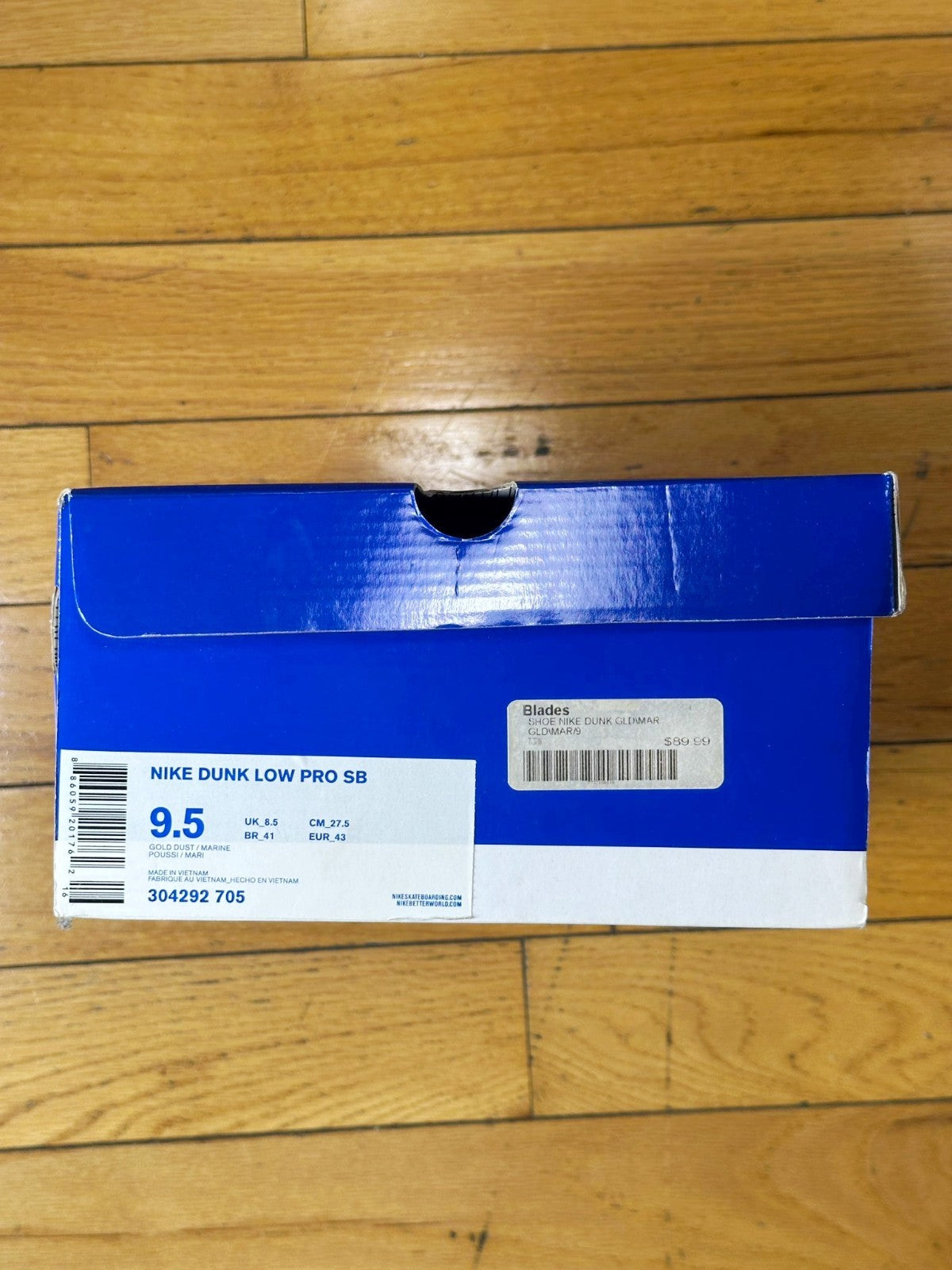 💥 RARE SB!💥 Nike SB Gold Dust Dunk low (only 2 pairs online anywhere!) pro box